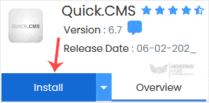 How to Install Quick.CMS via Softaculous in cPanel - 2024