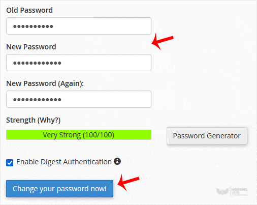 How to Reset cPanel’s Account Password - 2024