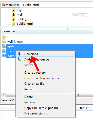 How to Download Files and Directories to Your Computer via FileZilla - 2024