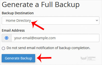 How to Generate and Download a Full Backup of Your cPanel Account - 2024
