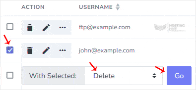 How to Delete an FTP Account in SiteWorx - 2024