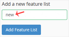 How to Create a Feature List in WHM - 2024