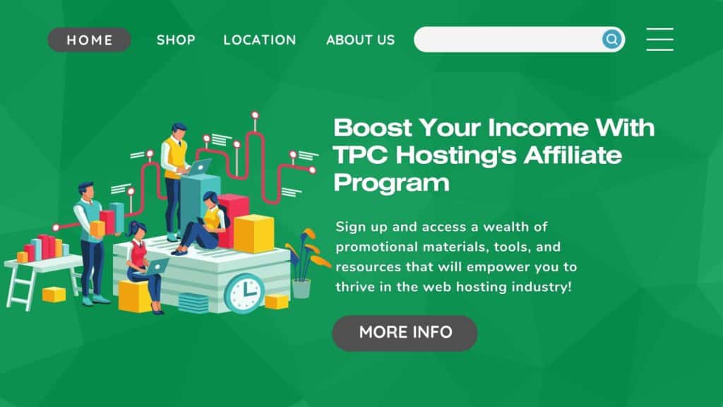 Boost Your Income With TPC Hosting's Affiliate Program