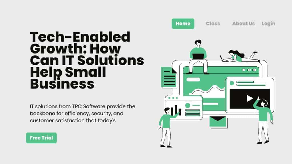 Tech Enabled Growth How Can IT Solutions Help Small Business